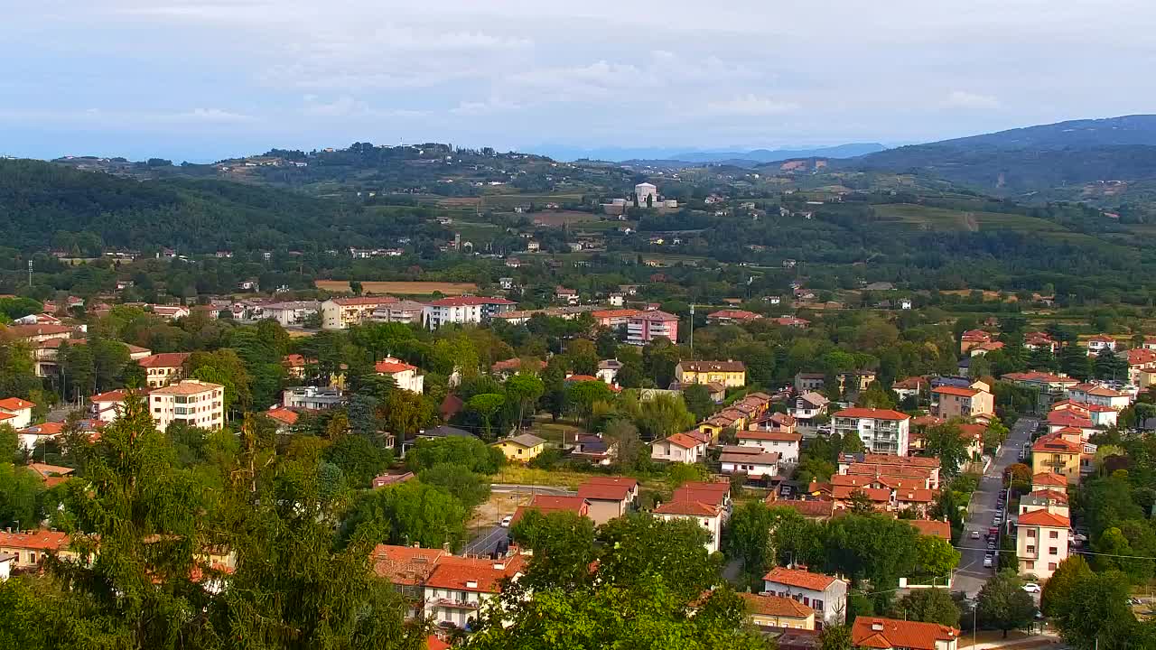 Nova Gorica in Gorica: Čudovit Razgled iz Frančiškanskega Samostana Kostanjevica