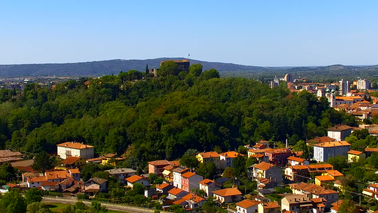 Nova Gorica et Gorizia : Vue Imprenable depuis le Monastère Franciscain de Kostanjevica