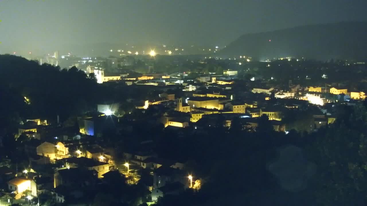 Nova Gorica in Gorica: Čudovit Razgled iz Frančiškanskega Samostana Kostanjevica