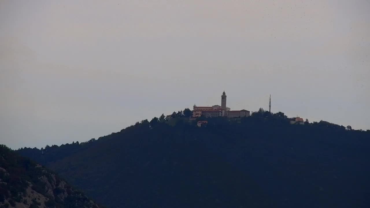 Nova Gorica in Gorica: Čudovit Razgled iz Frančiškanskega Samostana Kostanjevica