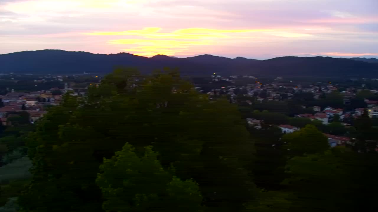 Nova Gorica et Gorizia : Vue Imprenable depuis le Monastère Franciscain de Kostanjevica