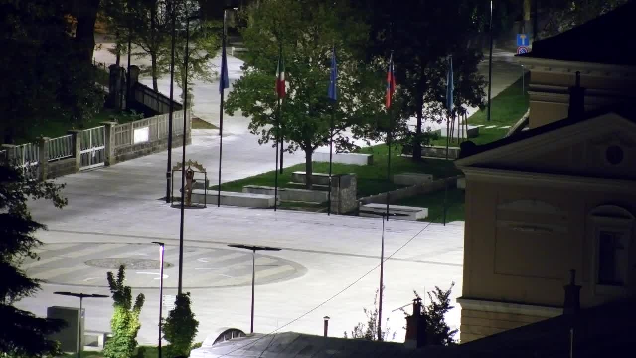 Nova Gorica i Gorica: Prekrasan Pogled iz Franjevačkog Samostana Kostanjevica