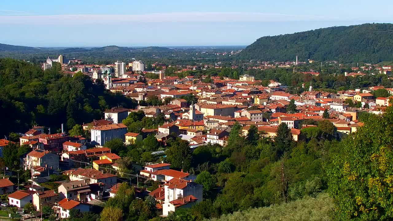 Nova Gorica in Gorica: Čudovit Razgled iz Frančiškanskega Samostana Kostanjevica