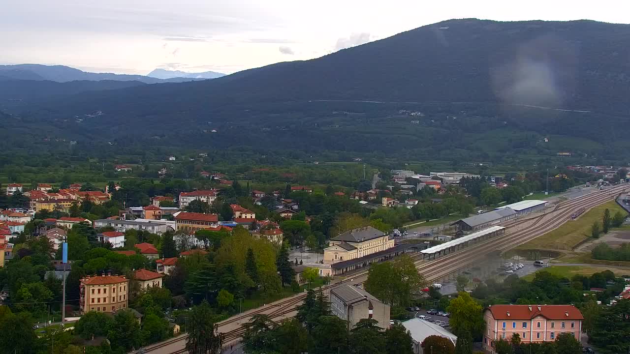 Nova Gorica in Gorica: Čudovit Razgled iz Frančiškanskega Samostana Kostanjevica
