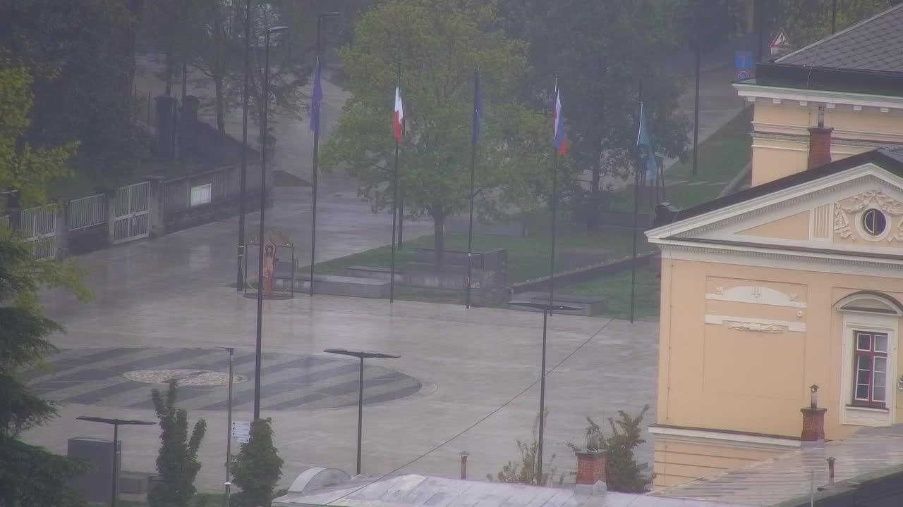 Nova Gorica in Gorica: Čudovit Razgled iz Frančiškanskega Samostana Kostanjevica