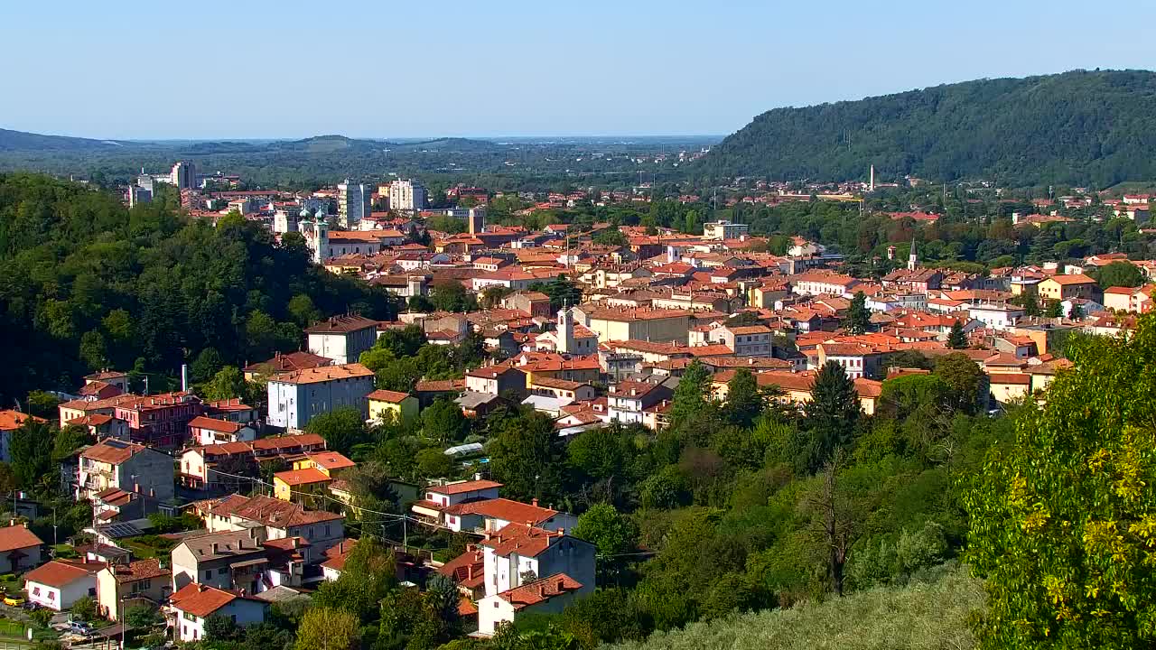 Nova Gorica in Gorica: Čudovit Razgled iz Frančiškanskega Samostana Kostanjevica