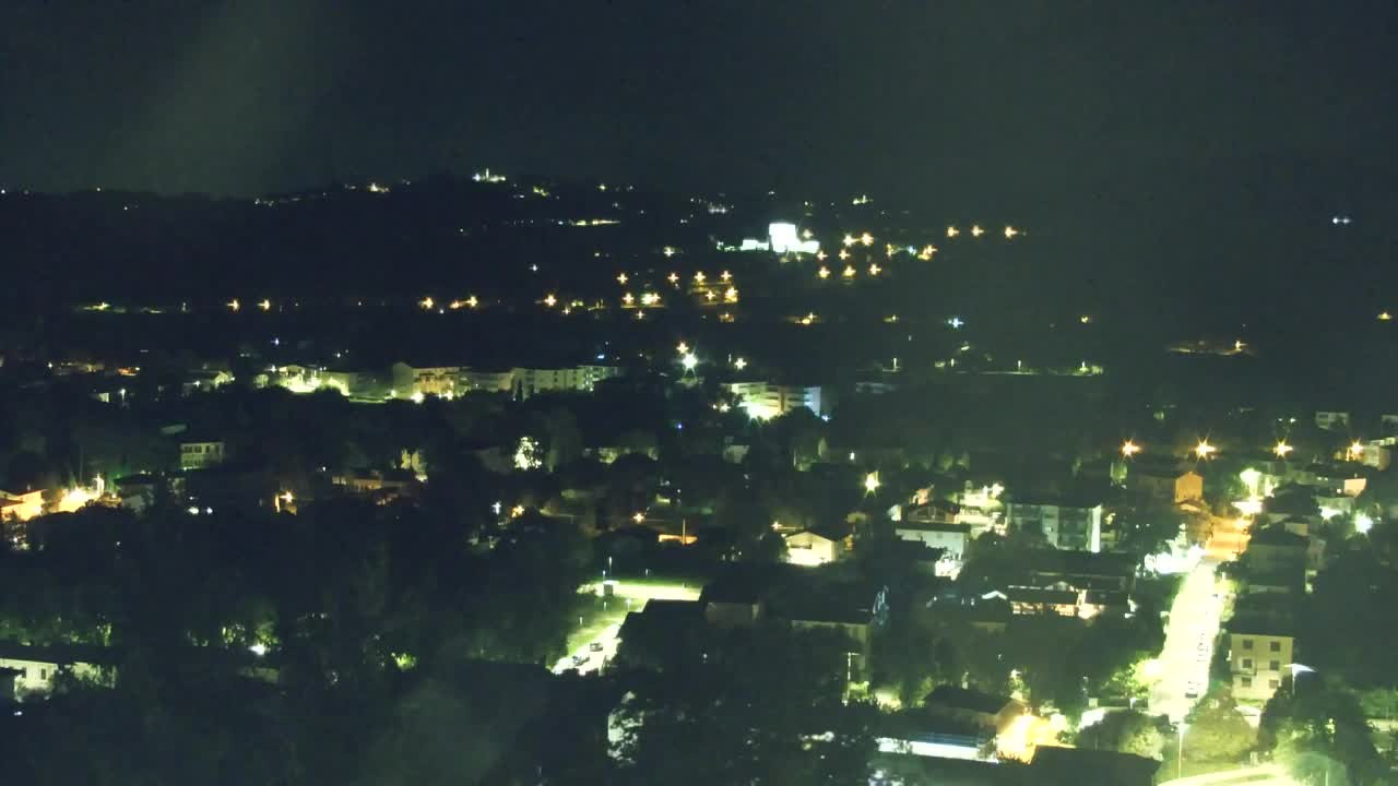Nova Gorica i Gorica: Prekrasan Pogled iz Franjevačkog Samostana Kostanjevica
