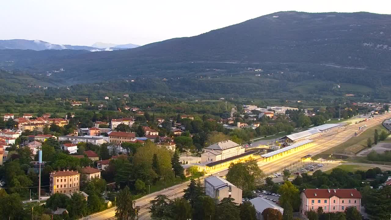 Nova Gorica et Gorizia : Vue Imprenable depuis le Monastère Franciscain de Kostanjevica
