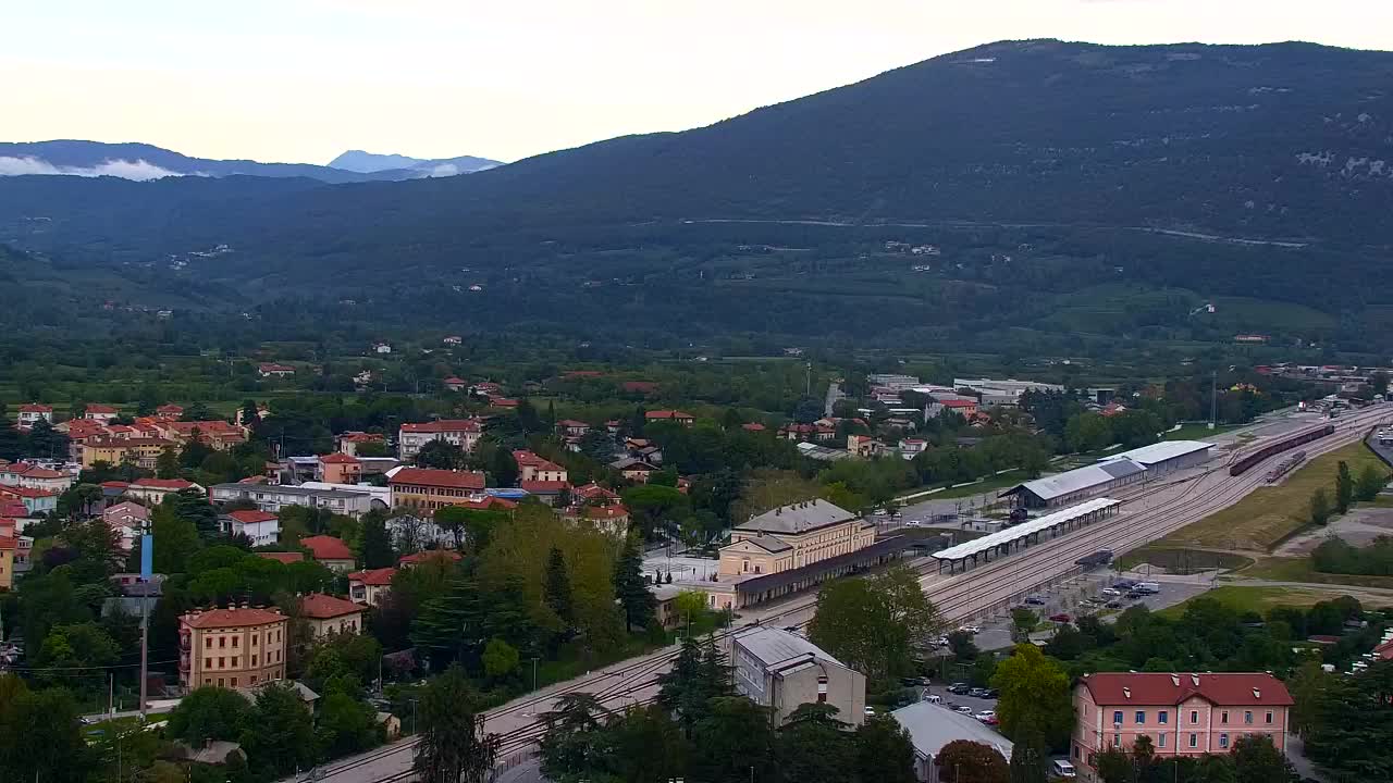 Nova Gorica et Gorizia : Vue Imprenable depuis le Monastère Franciscain de Kostanjevica