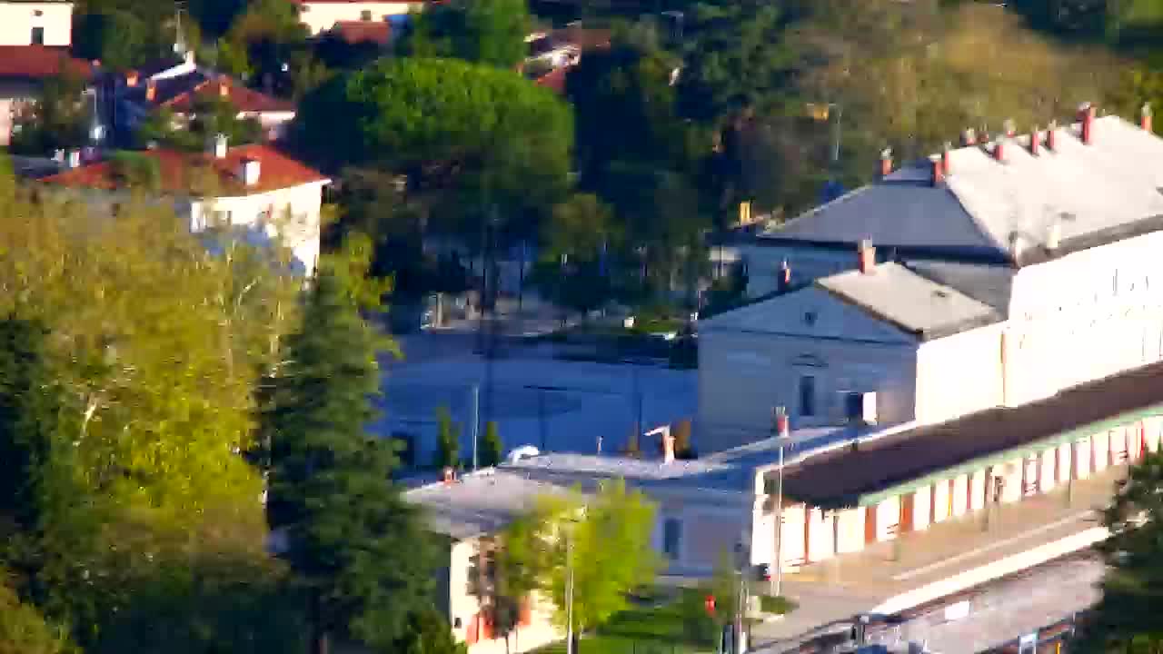 Nova Gorica et Gorizia : Vue Imprenable depuis le Monastère Franciscain de Kostanjevica