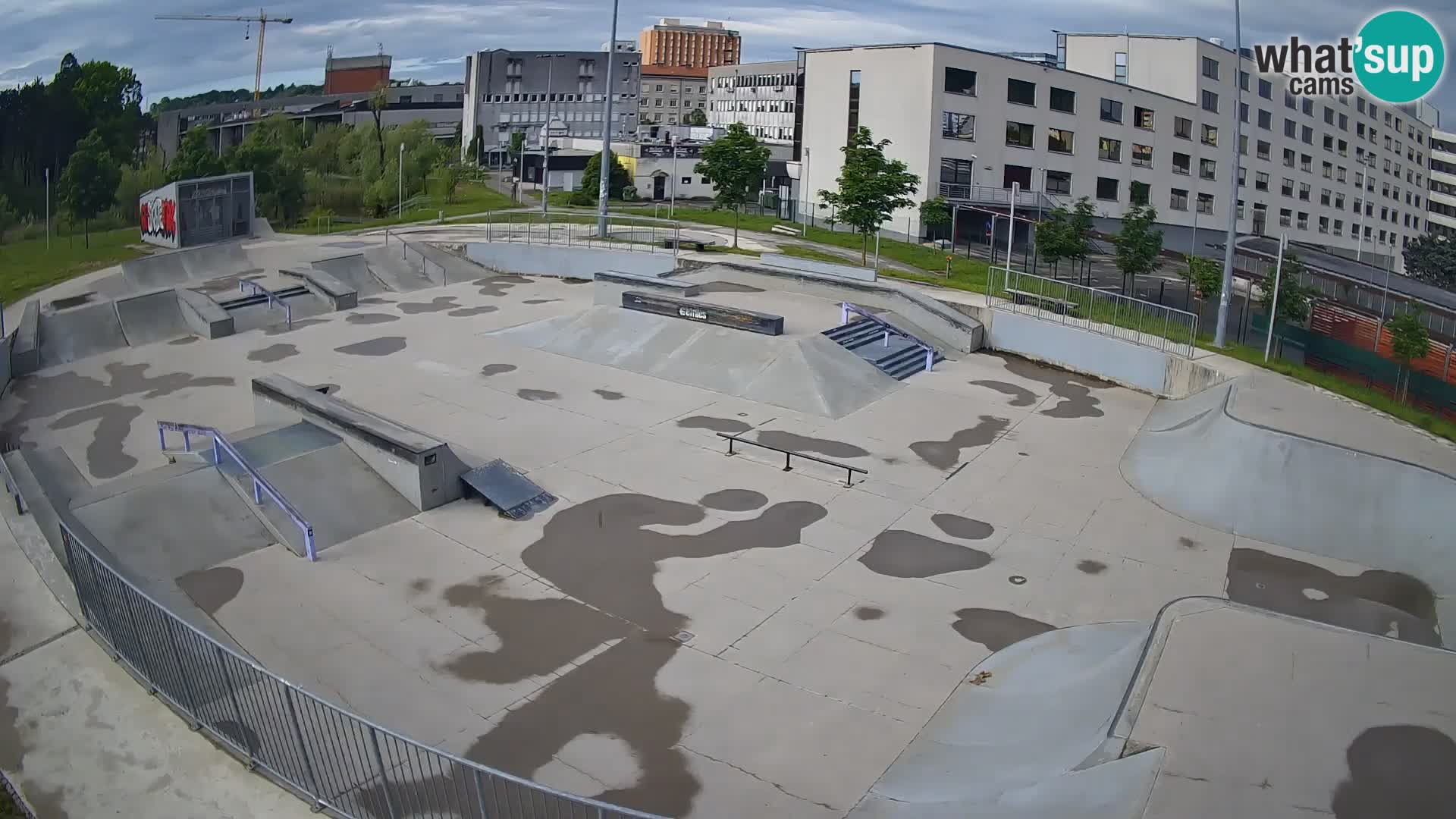 Live webcam Skate park Nova Gorica – Slovénie