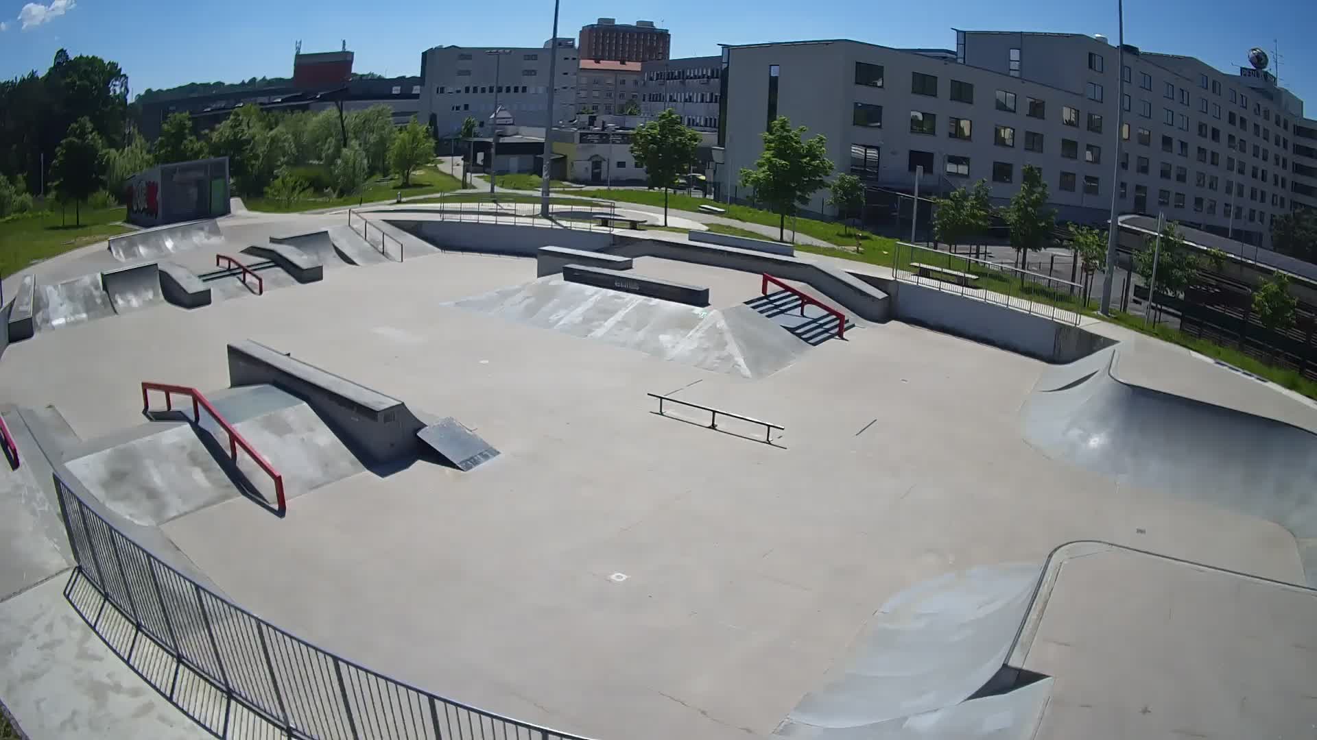 Skate park Nova Gorica live webcam Slovenie