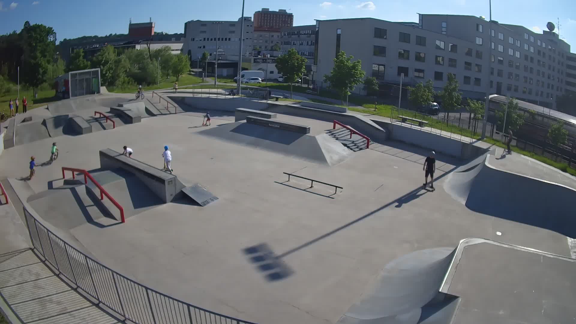 Skate park Nova Gorica live webcam Slovenie