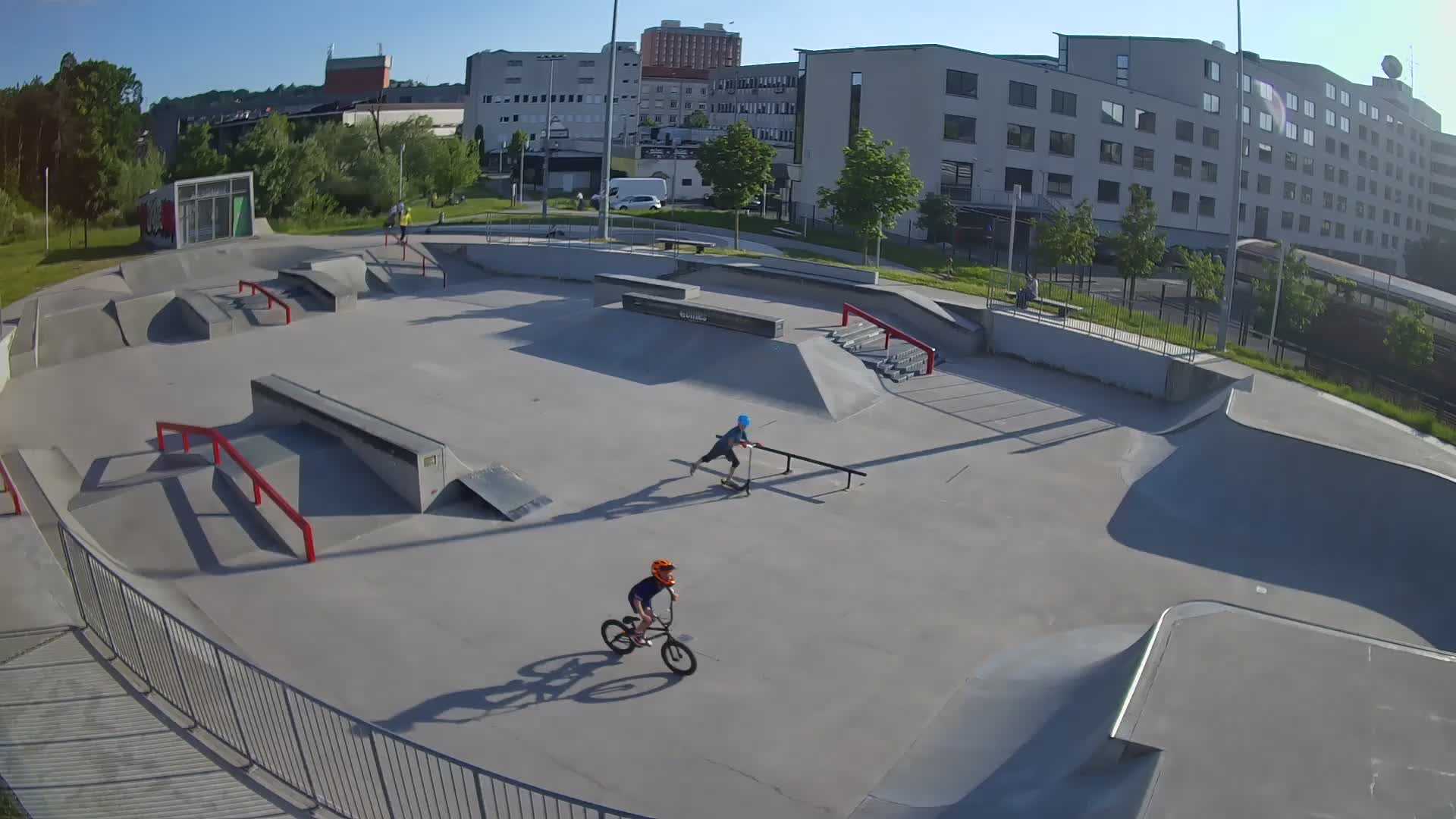 Skate park Nova Gorica webcam – Slowenien