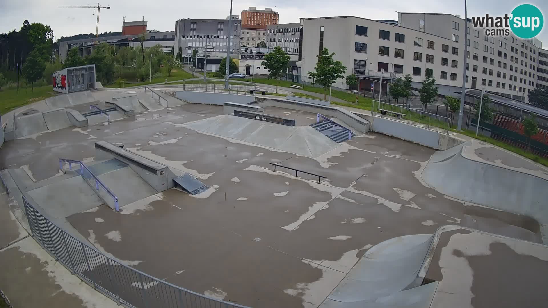 Skate park Nova Gorica live webcam Slovenie