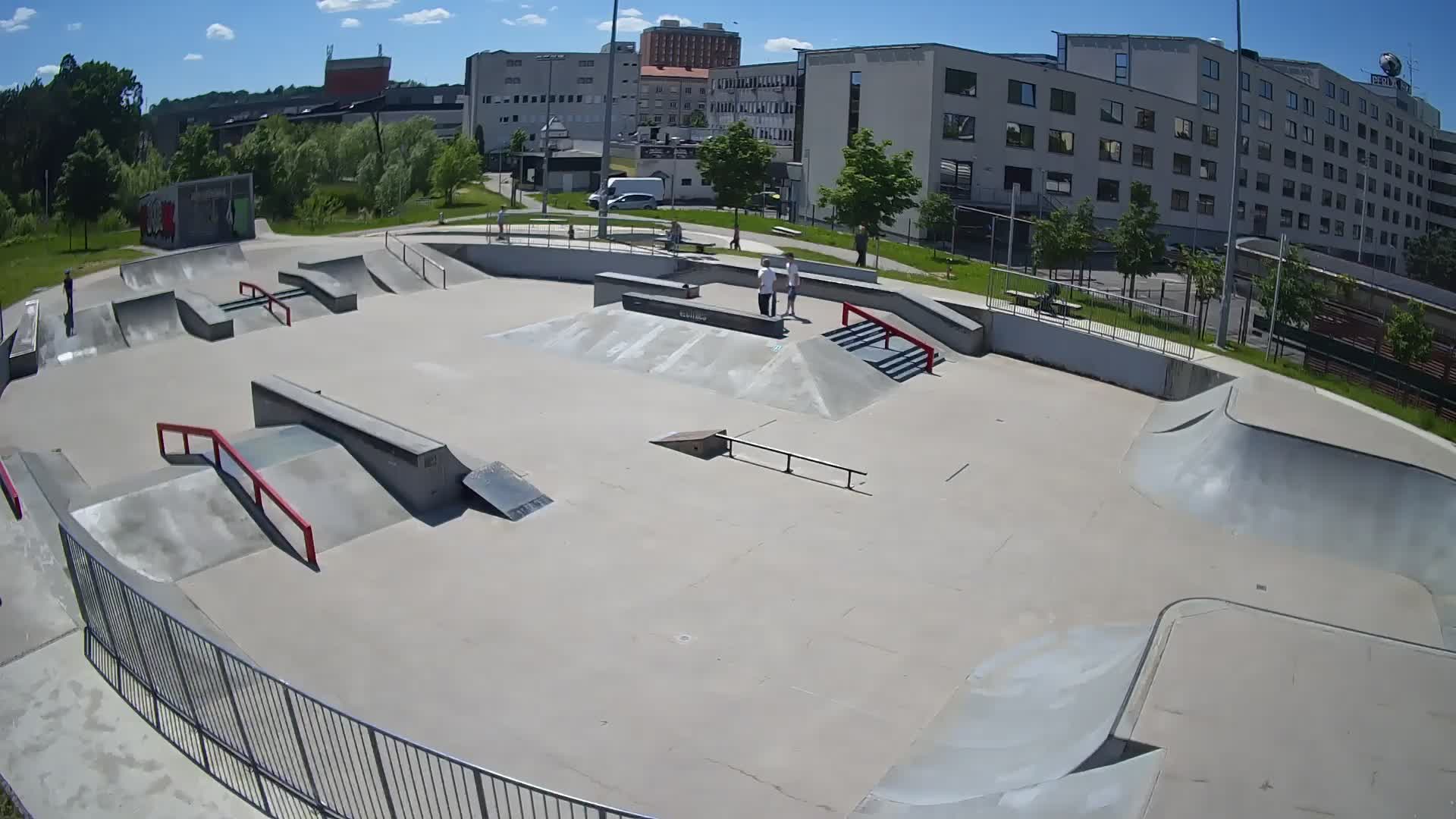 Skate park Nova Gorica live webcam Slovenie