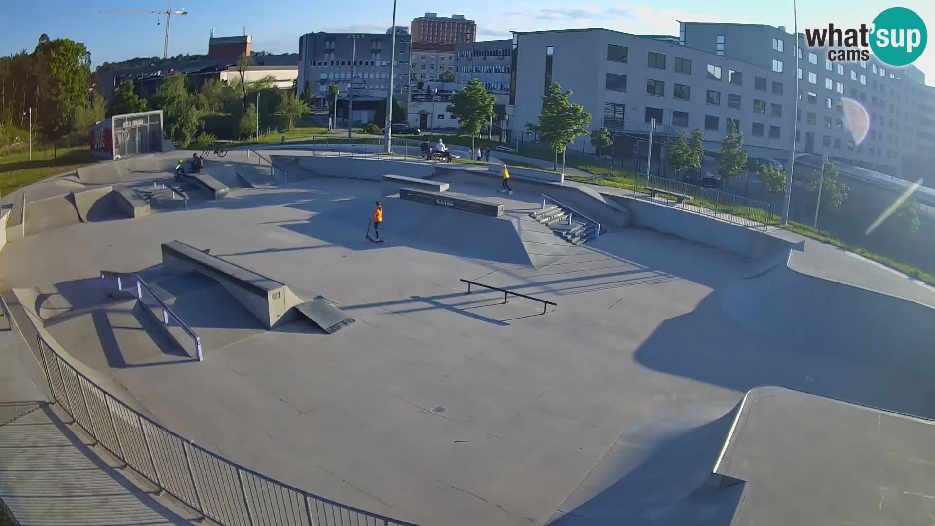 Skate park Nova Gorica webcam – Slowenien
