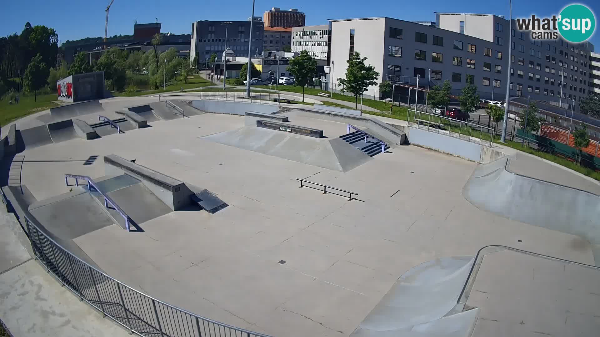 Skate park Nova Gorica live webcam Slovenie