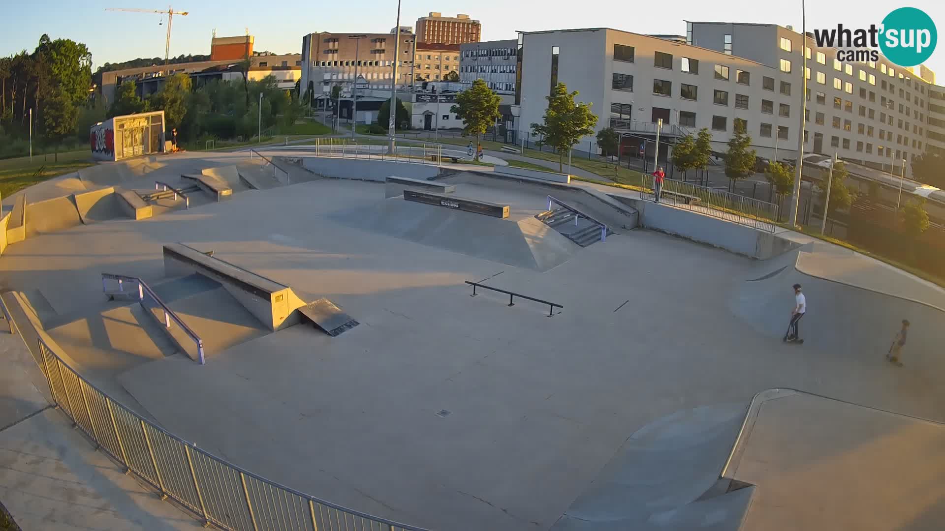 Skate park Nova Gorica webcam – Slowenien