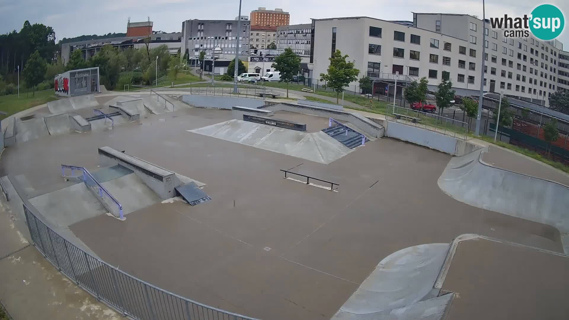 Skate park Nova Gorica live webcam Slovenie