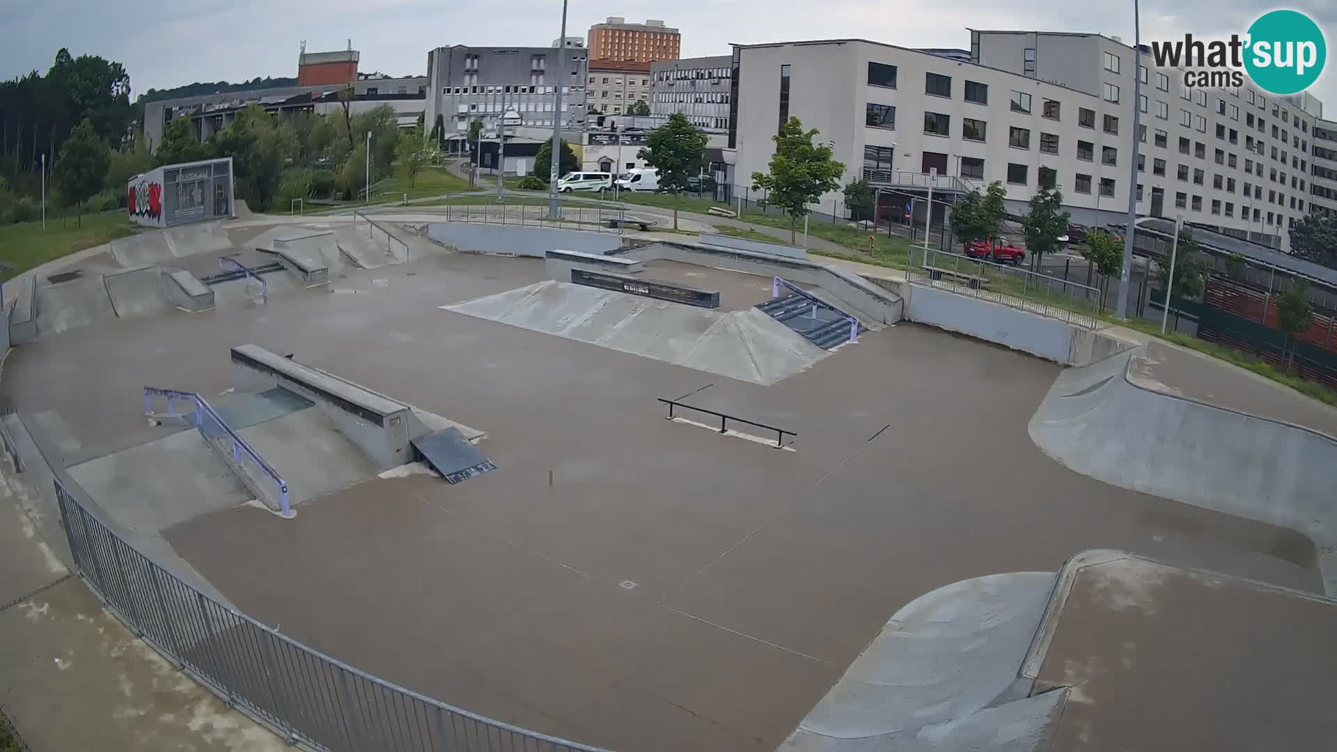 Live webcam Skate park Nova Gorica – Slovenia