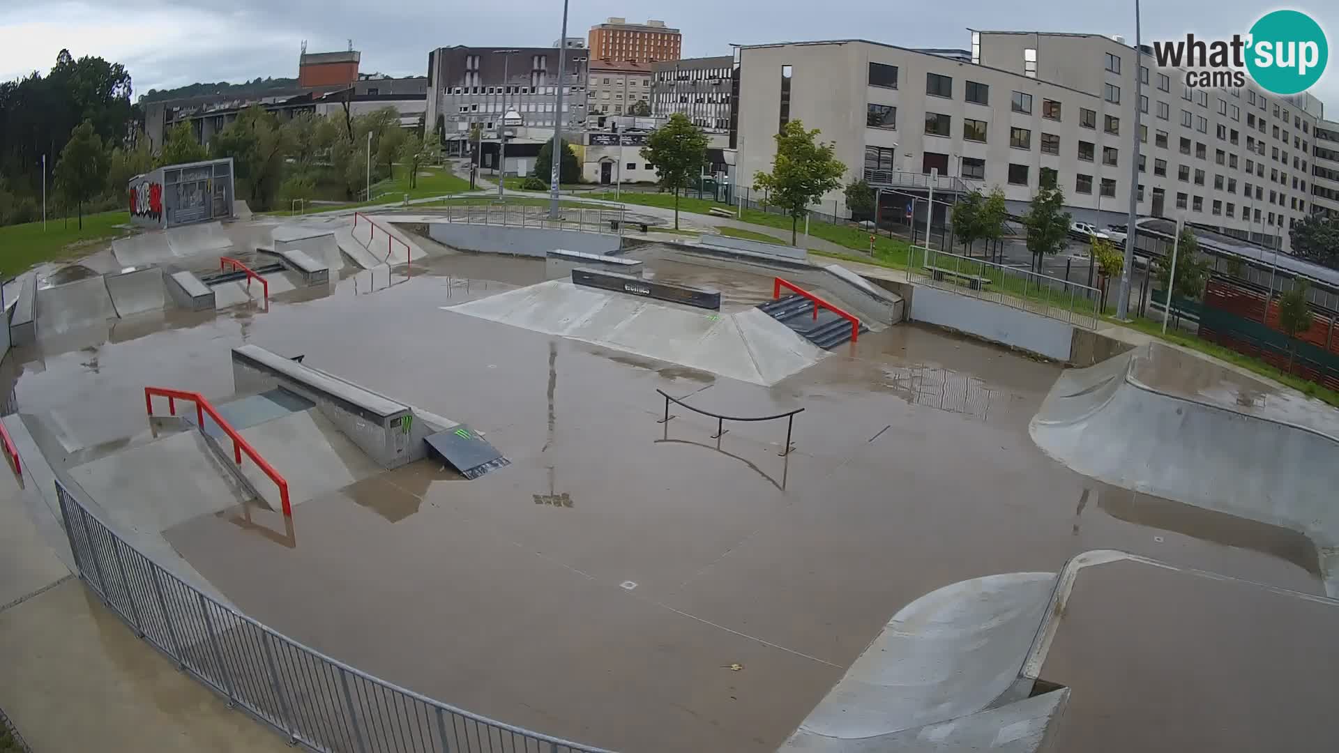 Skate park Nova Gorica live webcam Slovenie