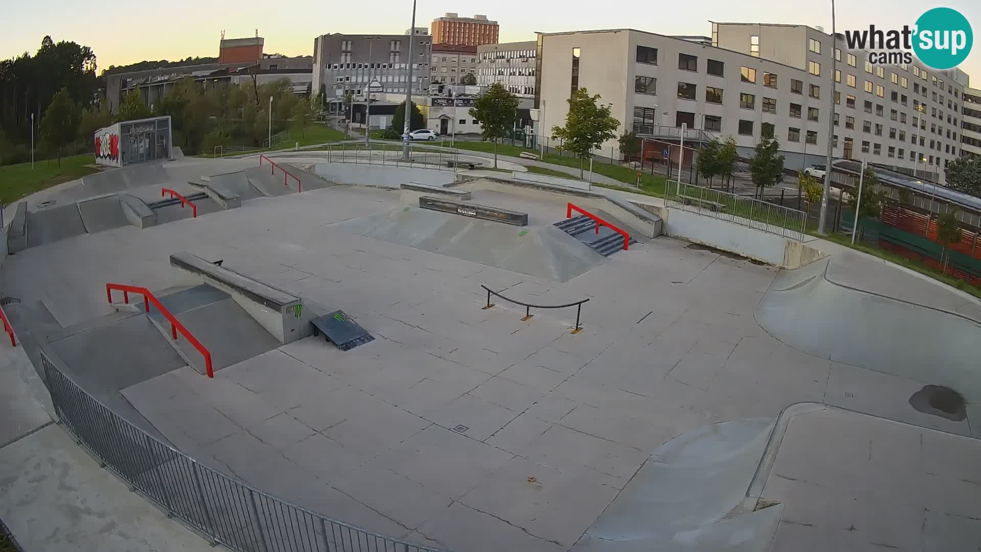 Skate park Nova Gorica web kamera