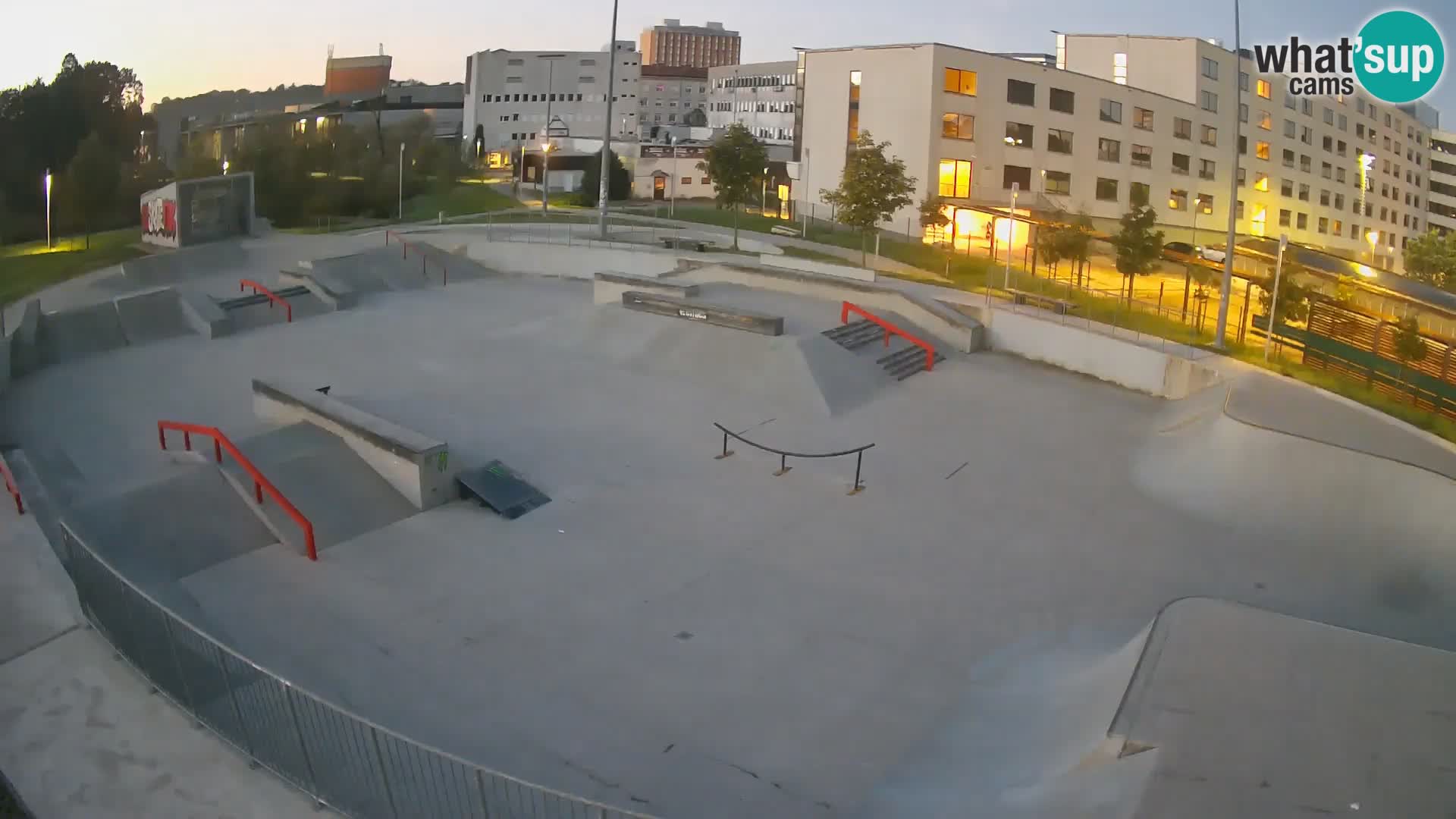 Live webcam Skate park Nova Gorica – Slovénie