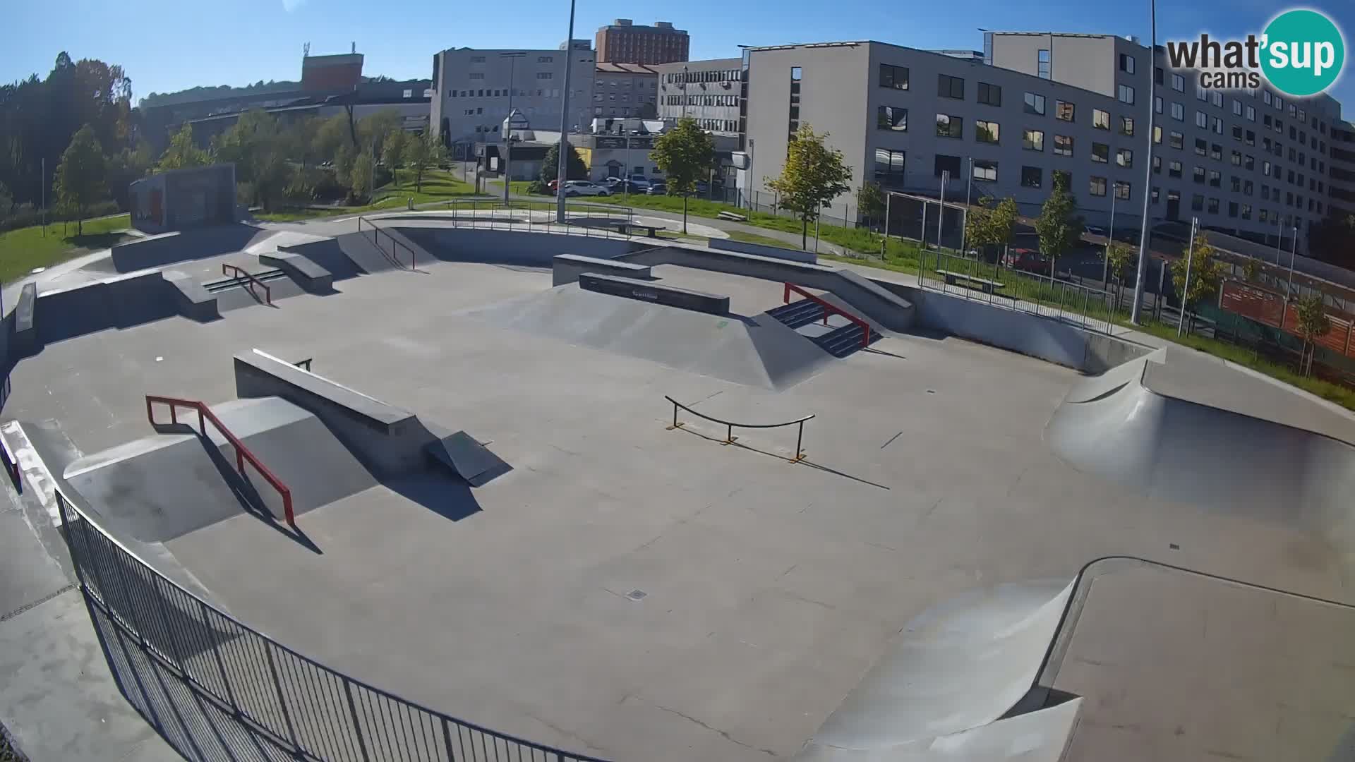 Skate park Nova Gorica live webcam Slovenie