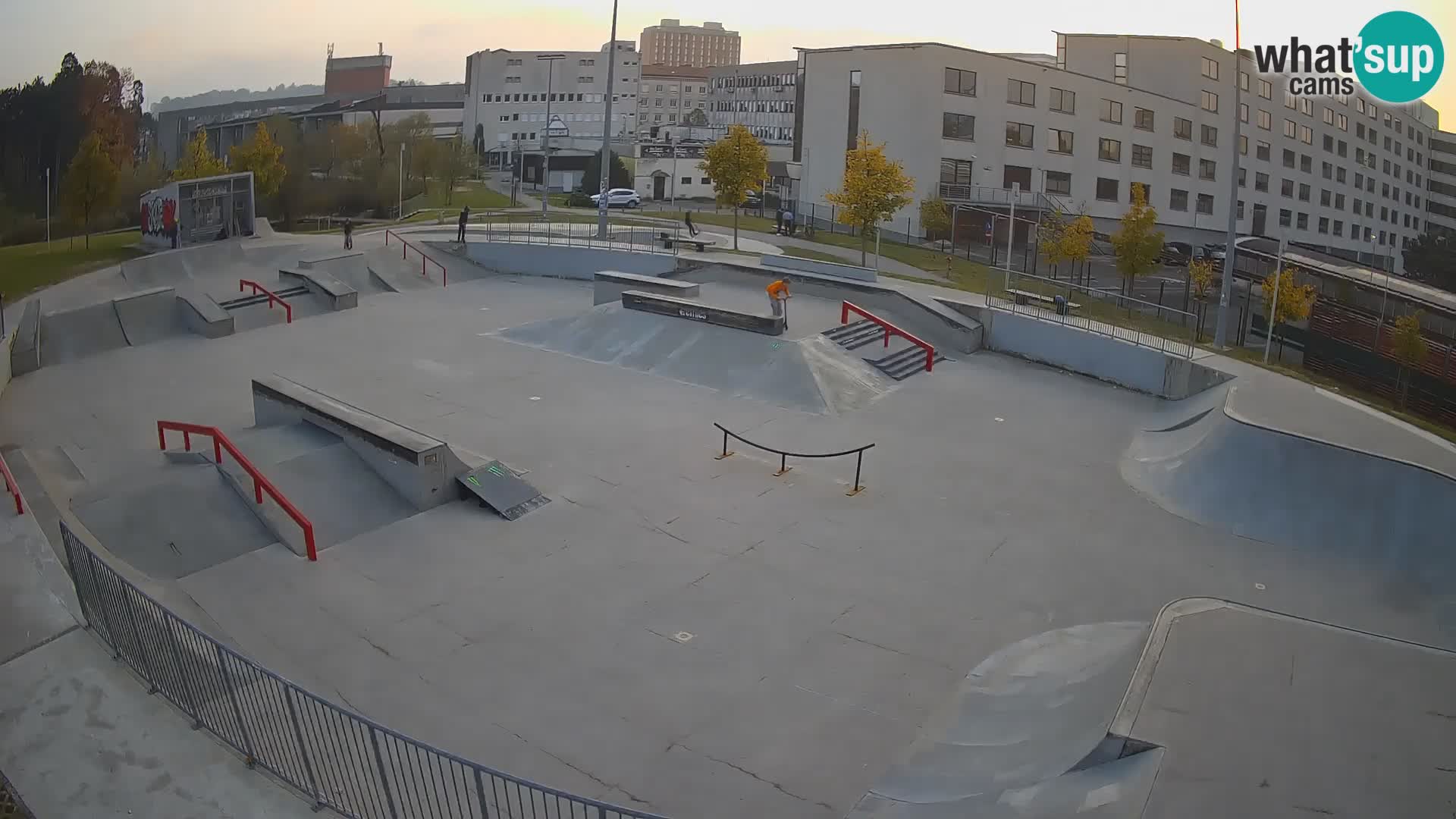 Skate park Nova Gorica live webcam Slovenie