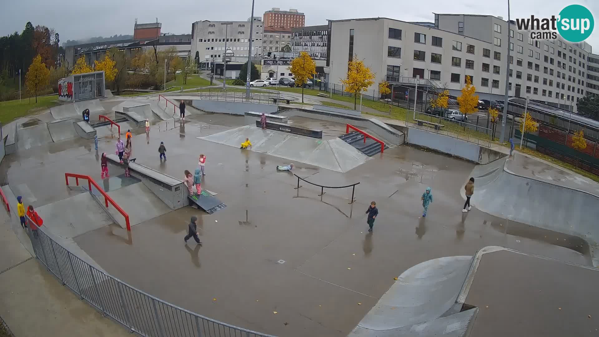 Skate park Nova Gorica webcam – Slovenia