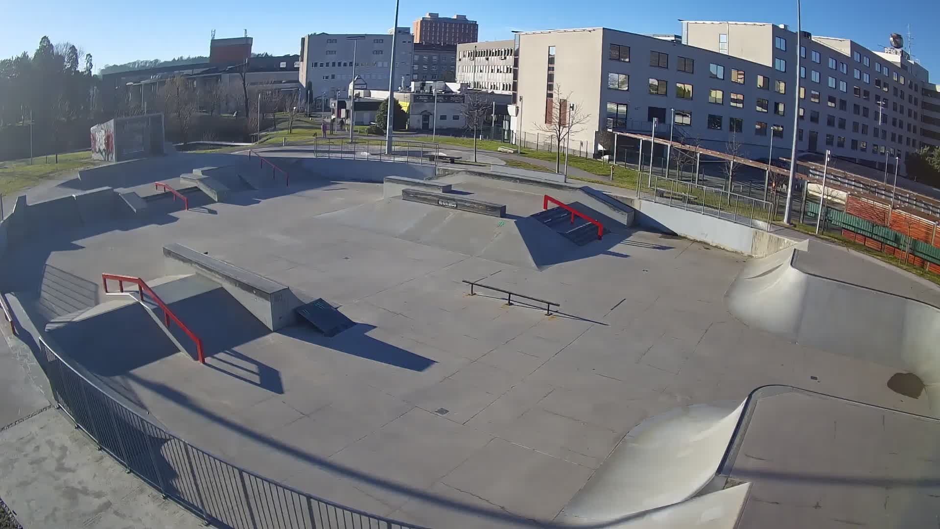 Skate park Nova Gorica live webcam Slovenie