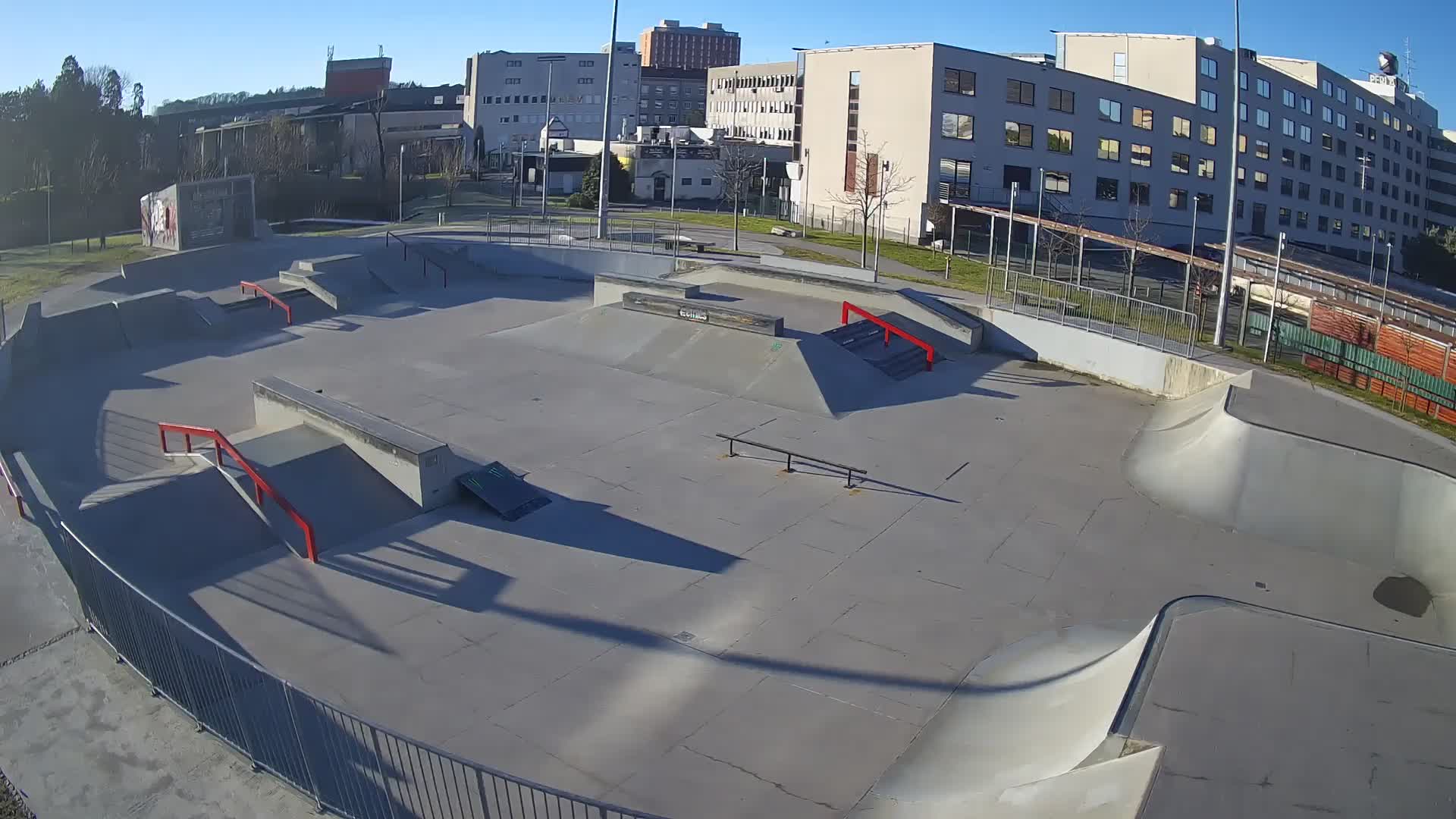 Skate park Nova Gorica live webcam Slovenie