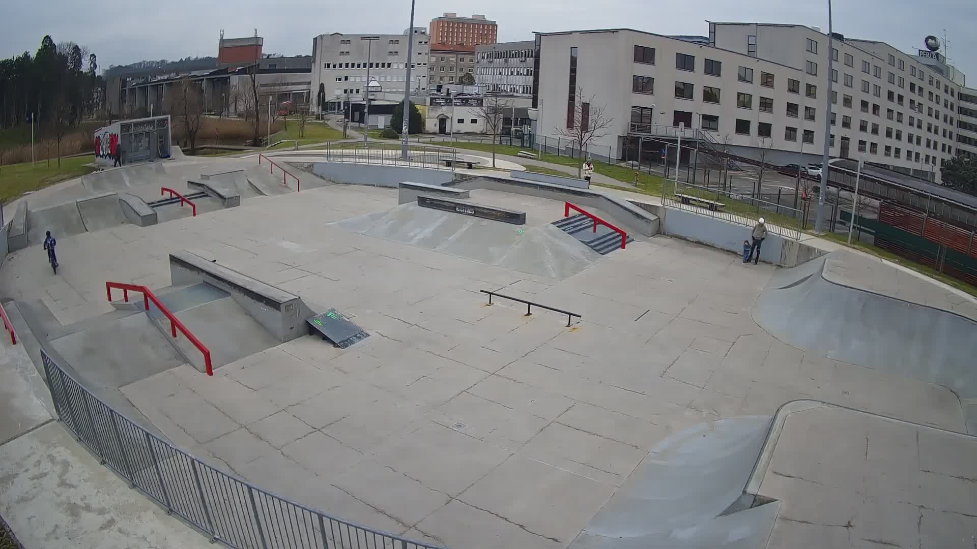 Skate park Nova Gorica live webcam Slovenie