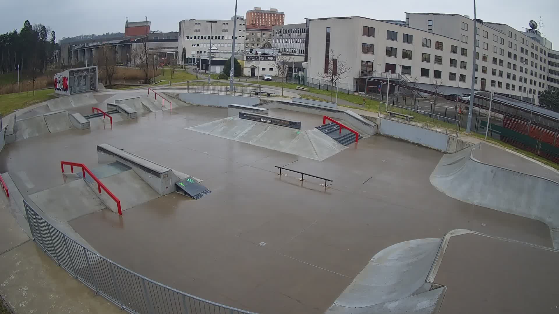 Skate park Nova Gorica live webcam Slovenie