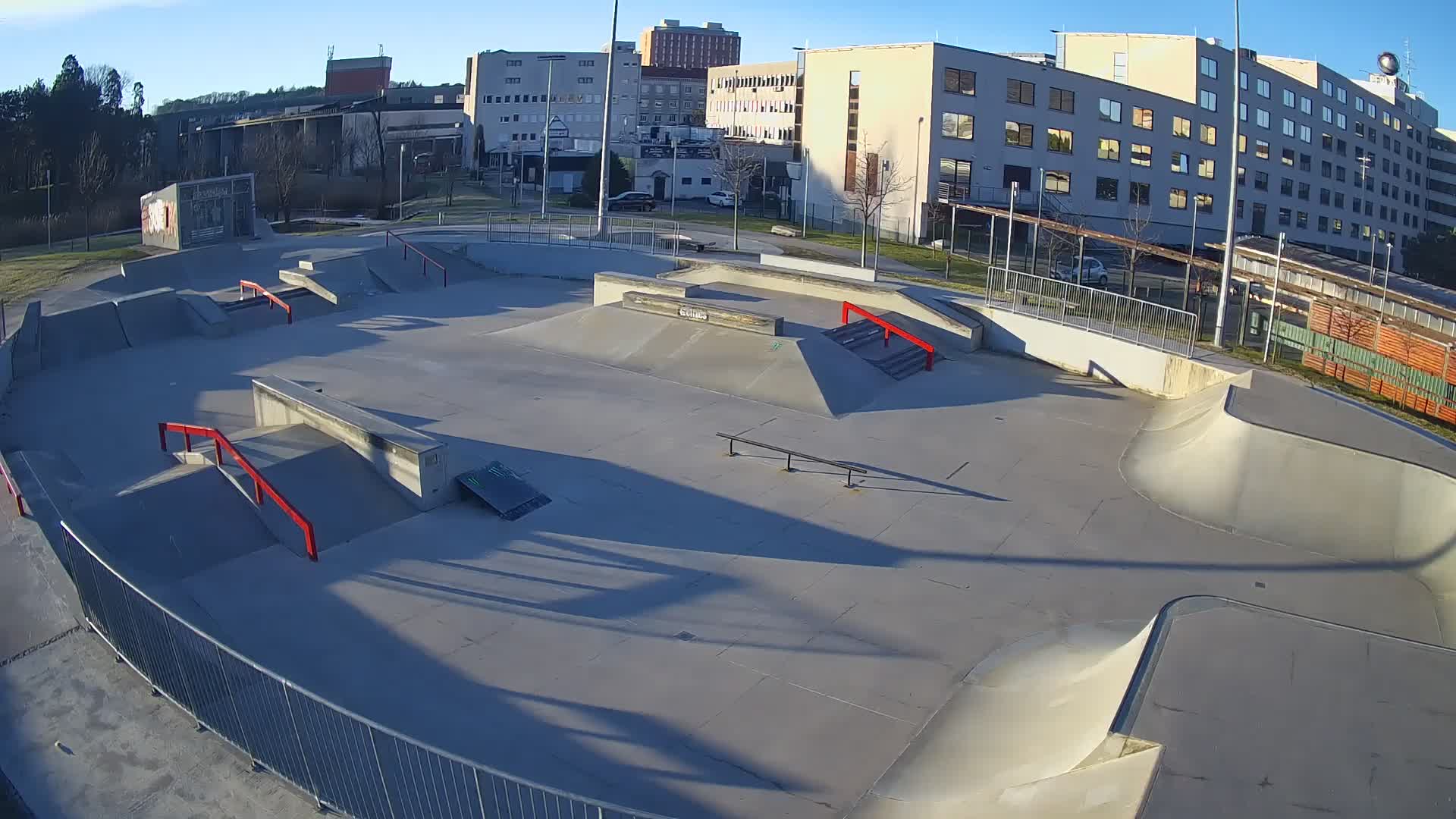 Skate park Nova Gorica live webcam Slovenie