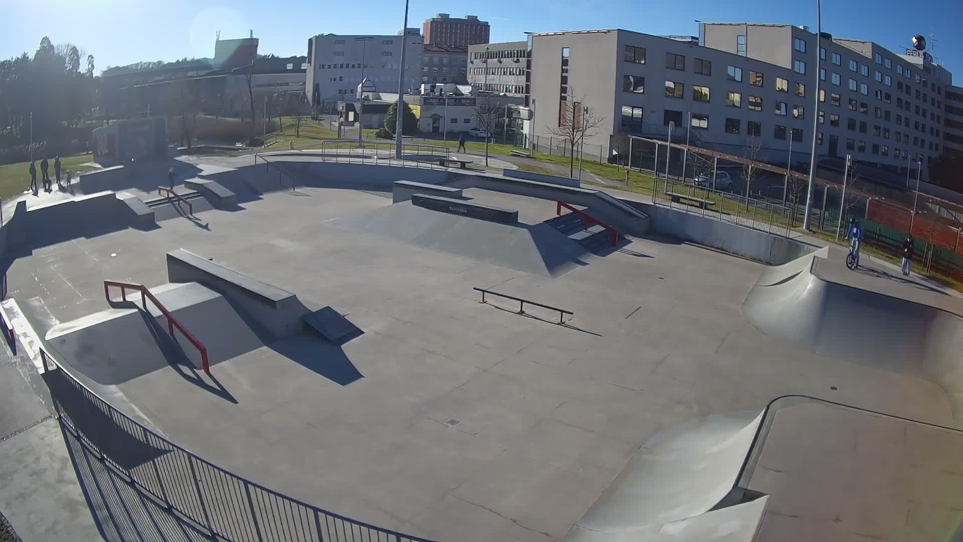 Skate park Nova Gorica live webcam Slovenie