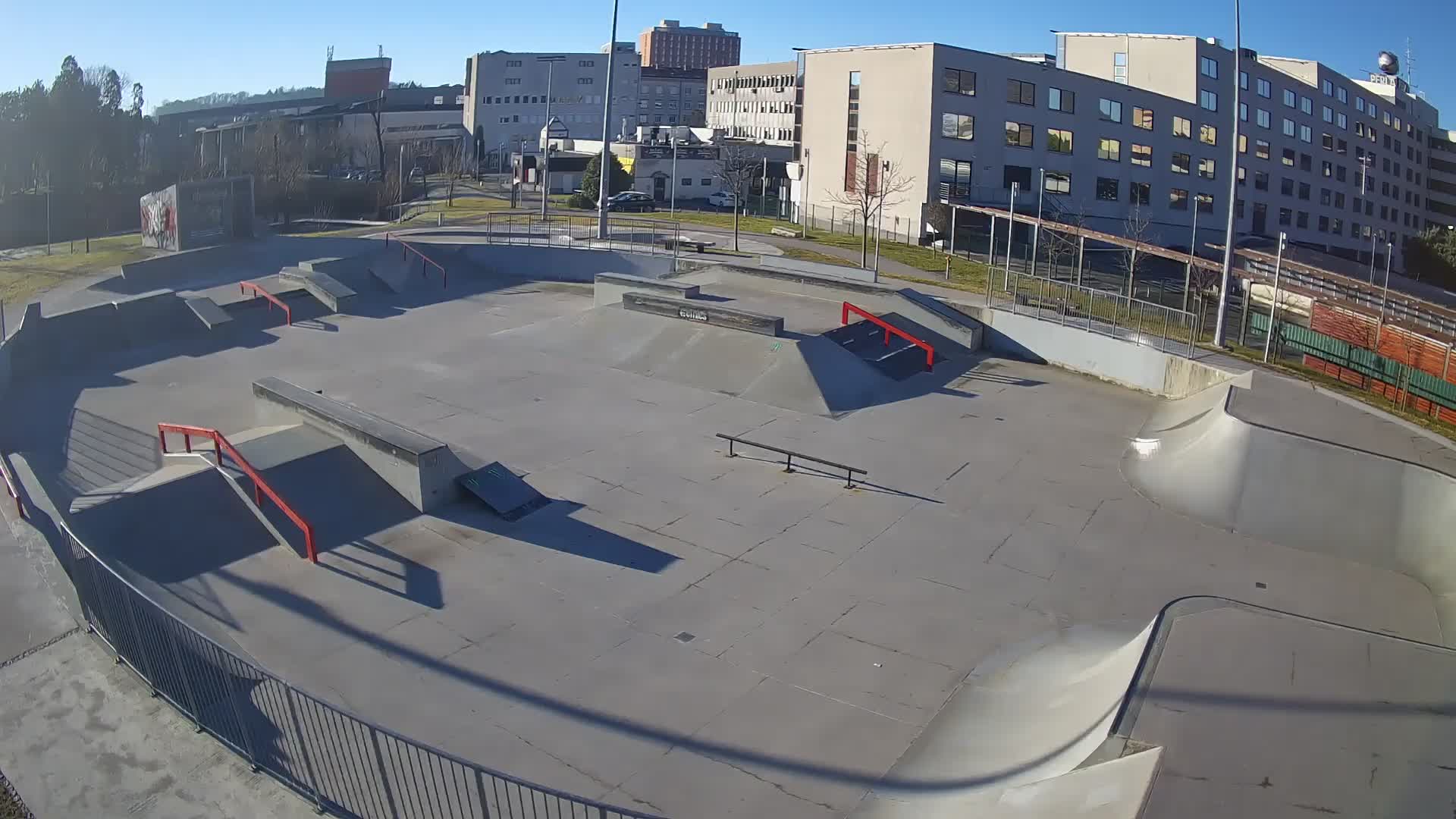 Skate park Nova Gorica live webcam Slovenie