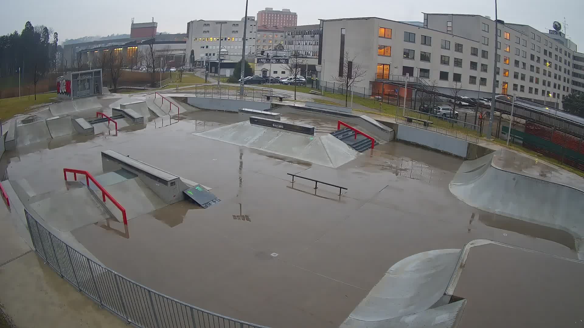 Skate park Nova Gorica live webcam Slovenie