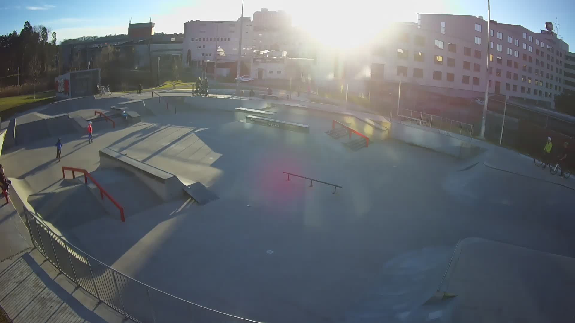 Skate park Nova Gorica live webcam Slovenie