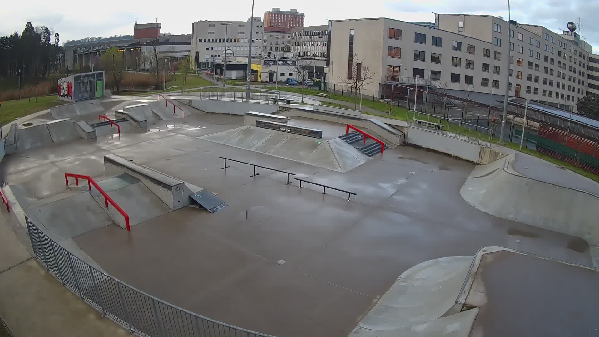 Skate park Nova Gorica live webcam Slovenie