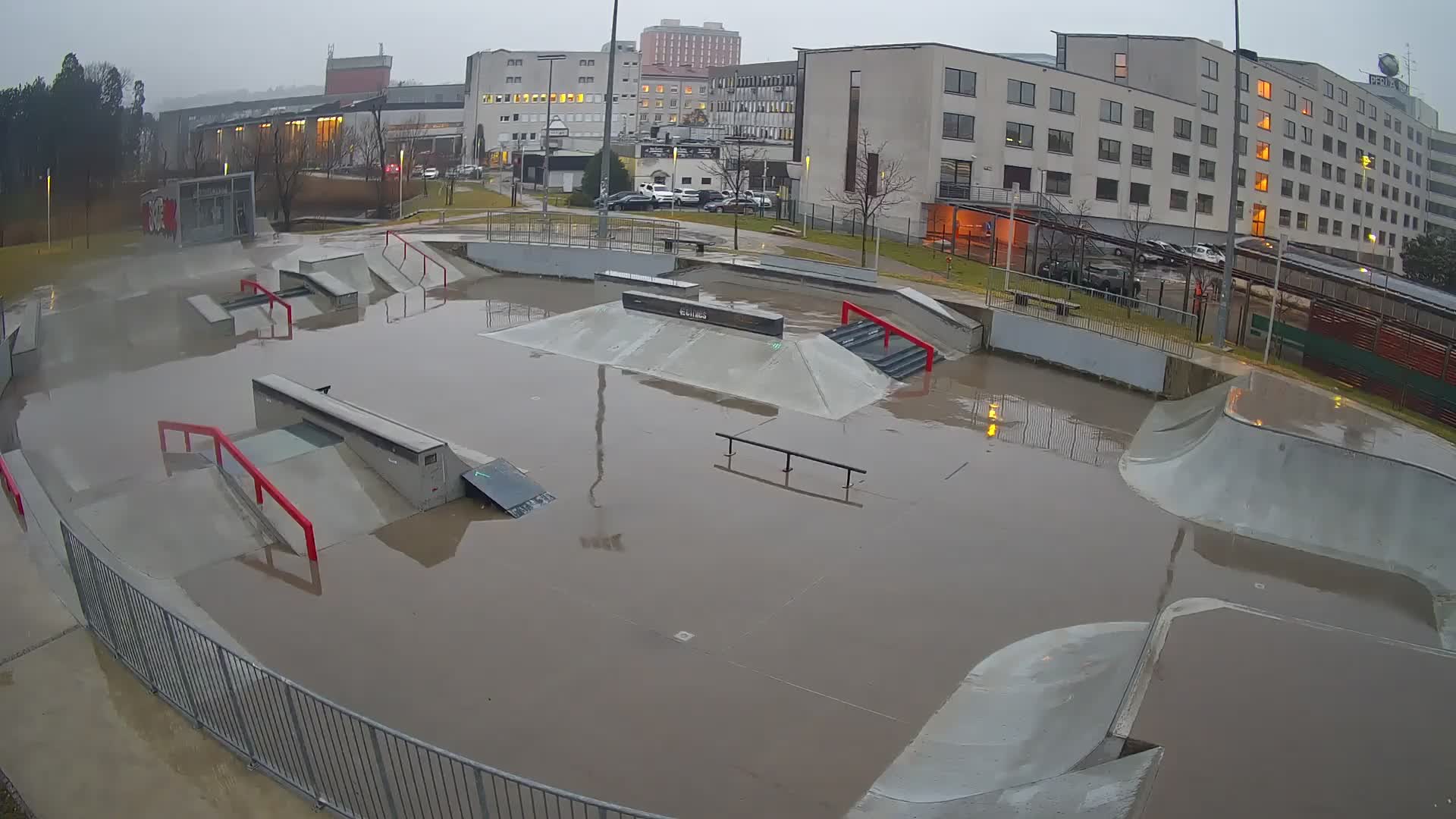 Skate park Nova Gorica live webcam Slovenie