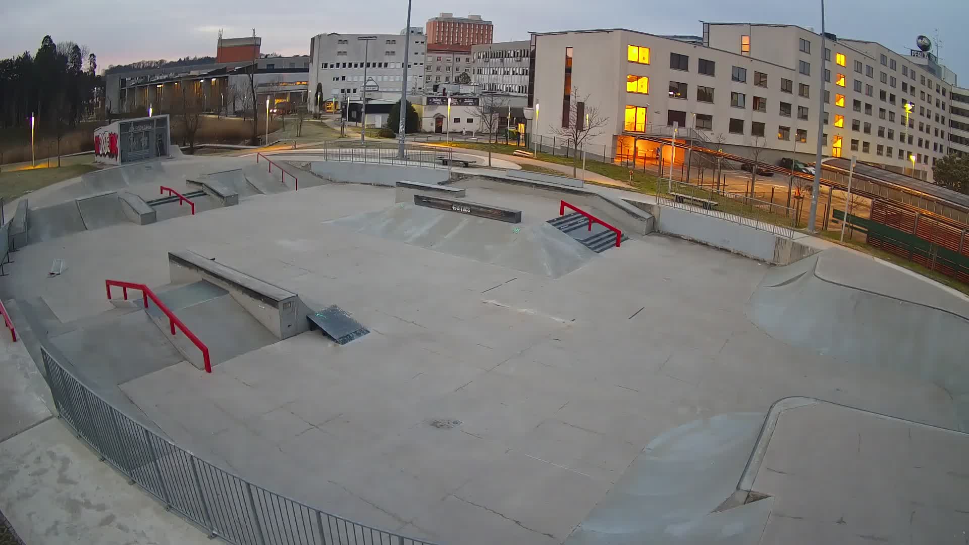 Live webcam Skate park Nova Gorica – Slovénie