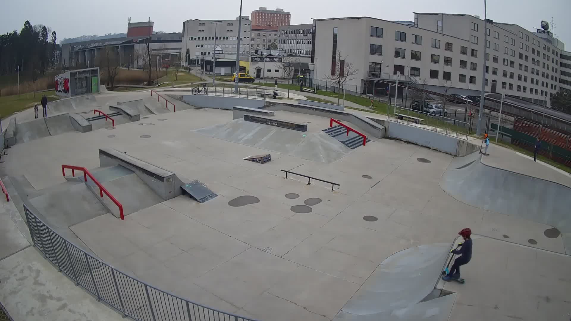 Skate park Nova Gorica live webcam Slovenie