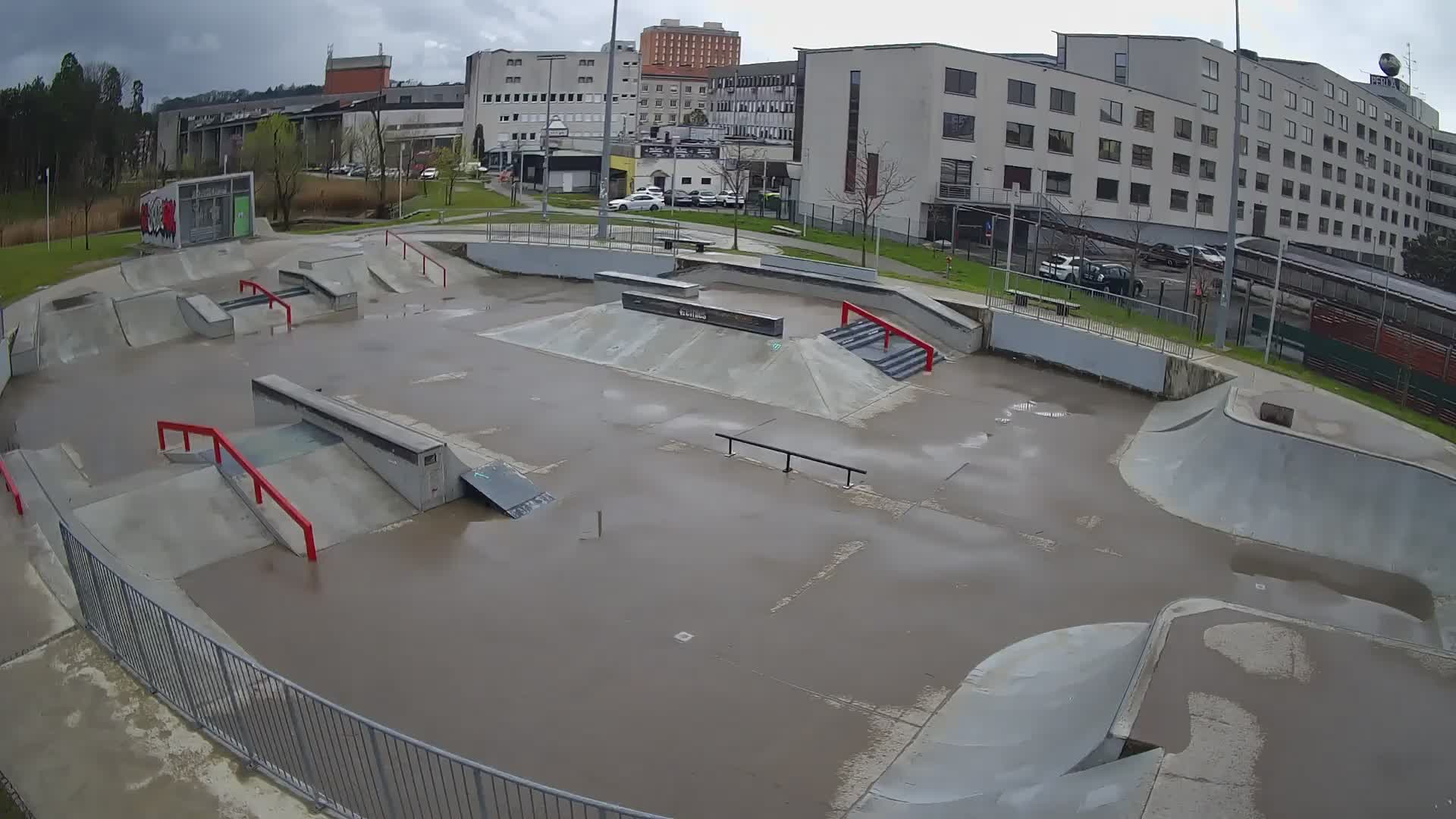 Skate park Nova Gorica live webcam Slovenie