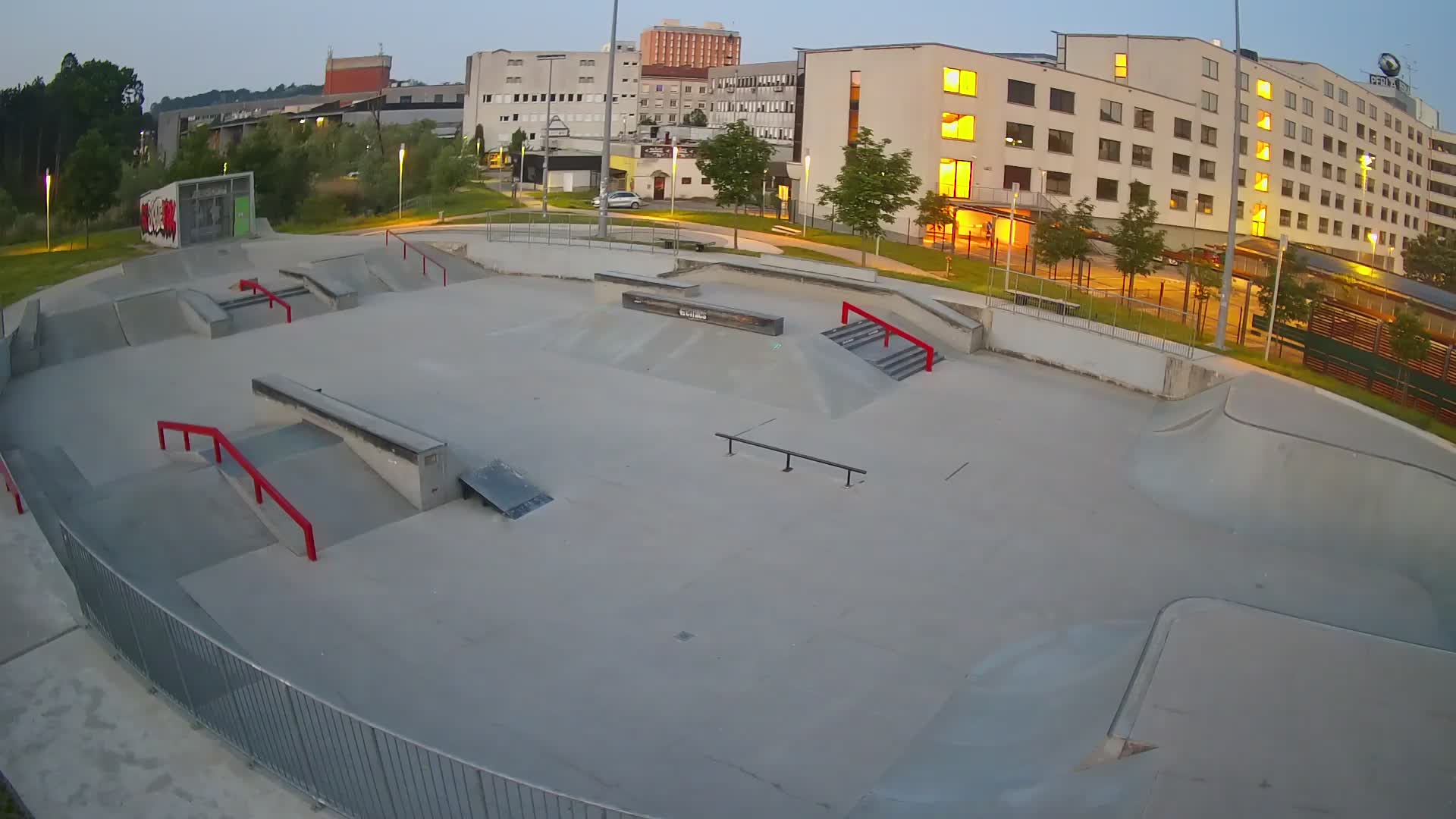 Live webcam Skate park Nova Gorica – Slovénie