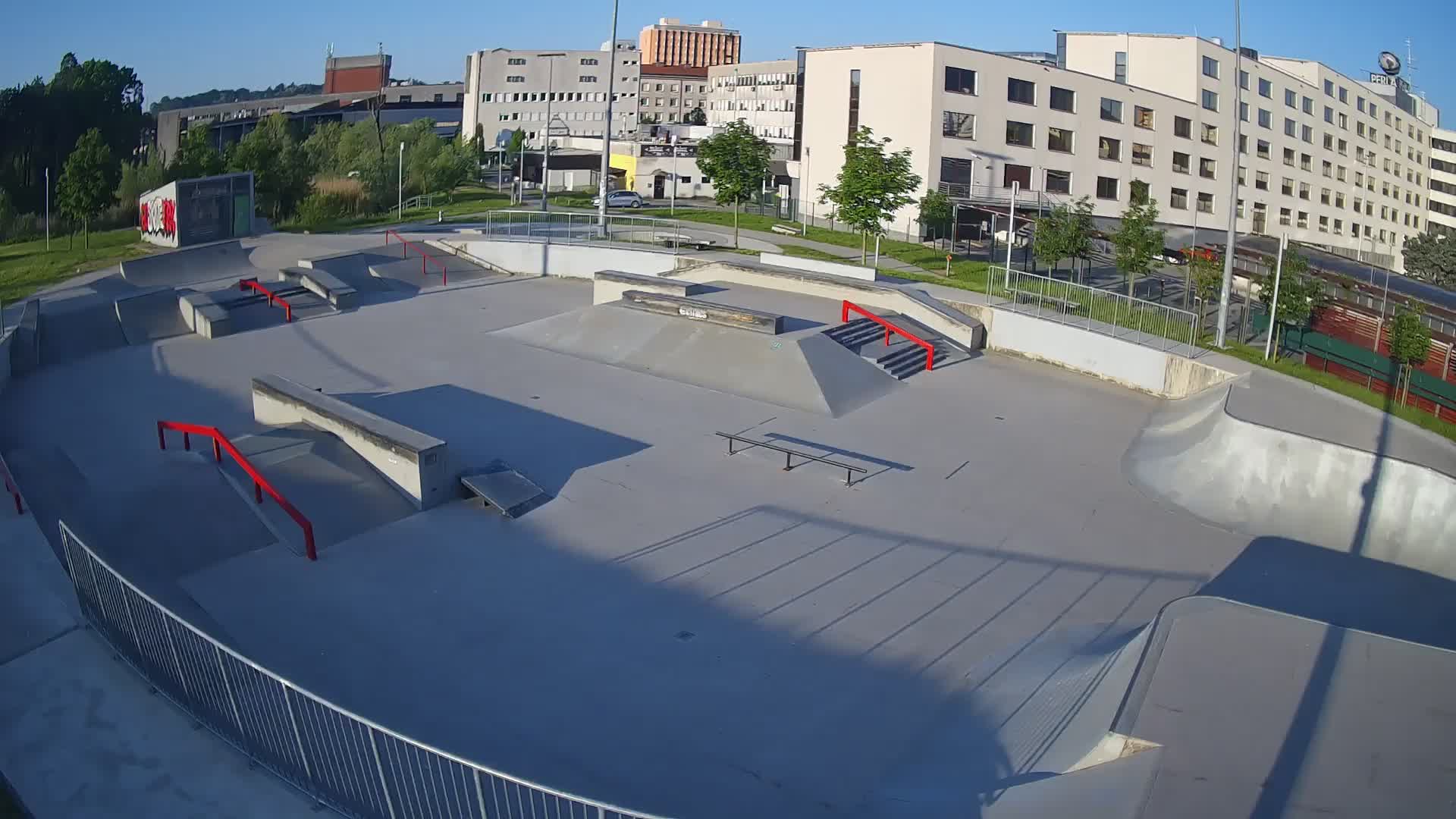 Skate park Nova Gorica live webcam Slovenie