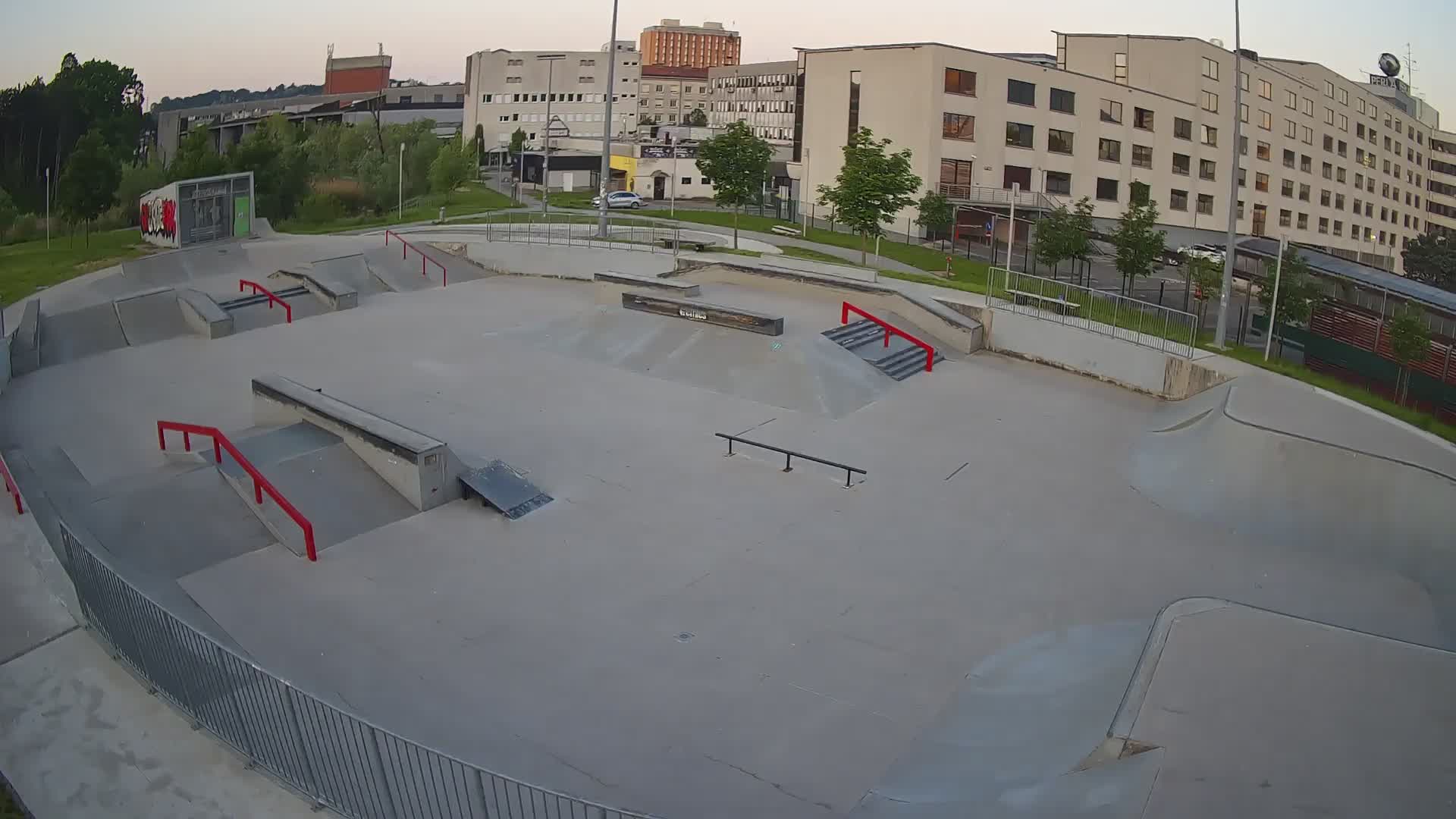 Skate park Nova Gorica live webcam Slovenie