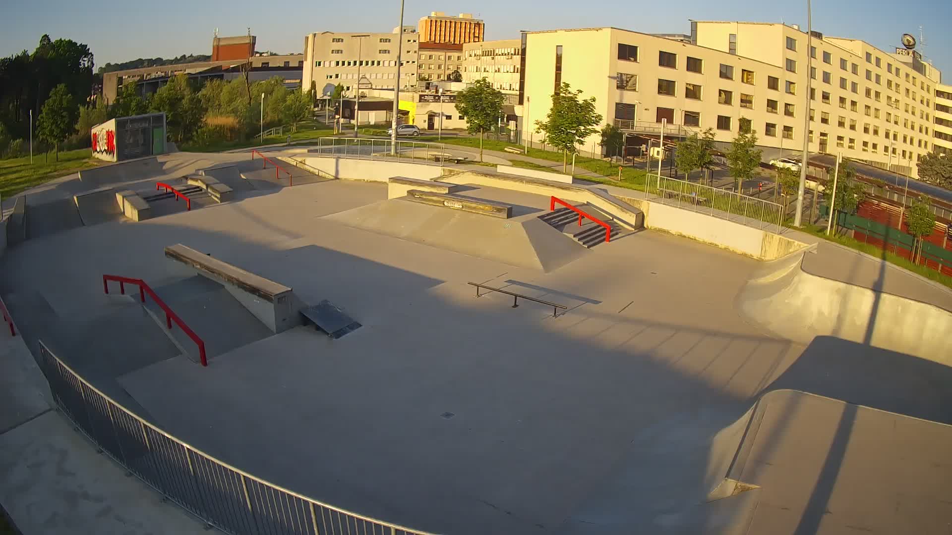 Skate park Nova Gorica webcam – Slowenien