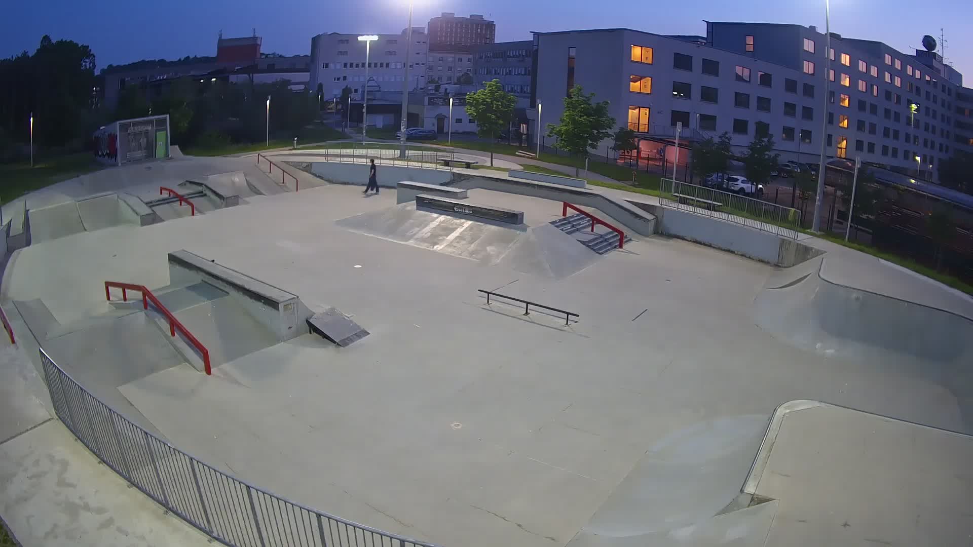 Skate park Nova Gorica live webcam Slovenie